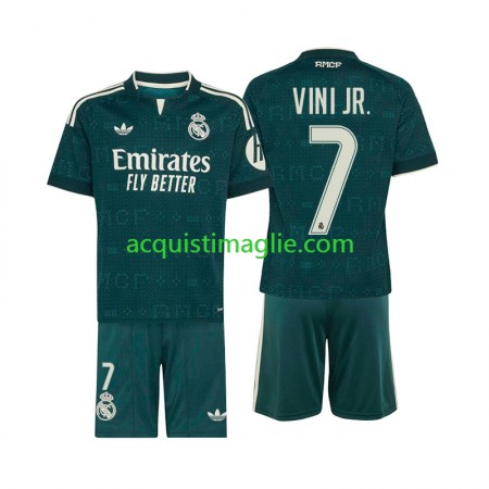 Divisa di Calcio Real Madrid Vinicius Junior 7 Bambino Trasferta 2026/2027